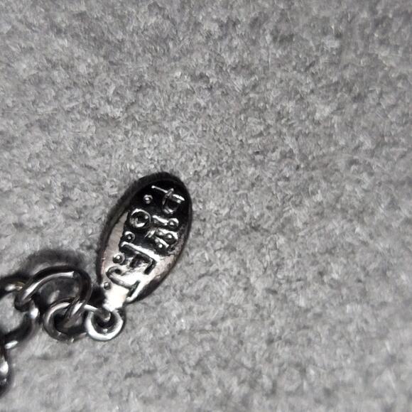 Gunmetal Chandelier Amber Rhinestone Crystal Statement Necklace - Picture 5 of 7